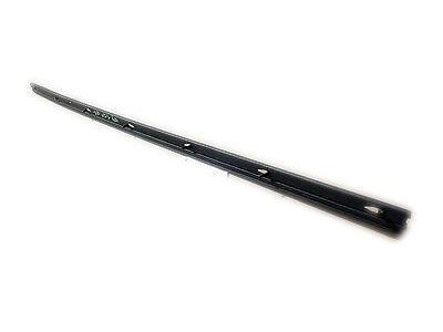 Toyota 68171-02100 Weatherstrip, Front Door Glass, Inner RH