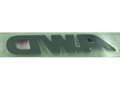 Toyota 75444-0E050 Nameplate, Rear