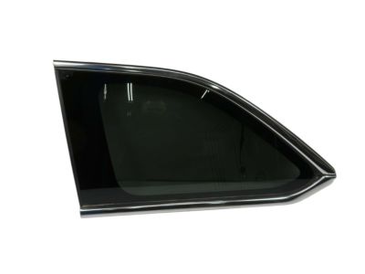 Toyota 62720-0E150 Quarter Glass, Driver Side