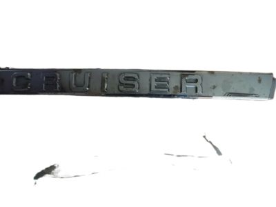 Toyota 76801-60341 Nameplate