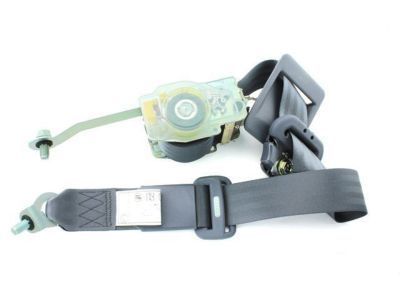 Toyota 73220-34070-E0 Belt Assembly, Front Seat Outer, Driver Side GREY