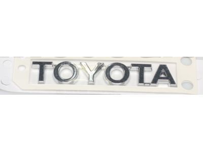 Toyota 90118-WA449 Plate,  Rear Name,  No.1