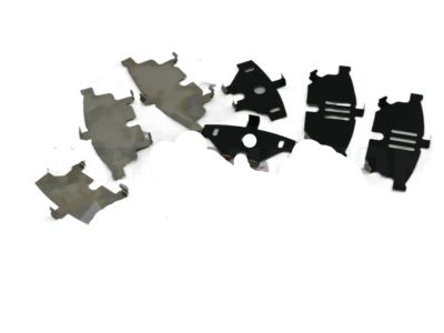 Toyota 04946-52080 Shim Kit,  Anti Squeal(For Rear Disc Brake)