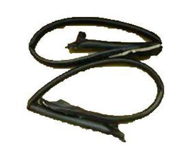 Toyota 63627-17010 Weatherstrip, Removable Roof, Passenger Side