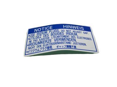 Toyota 11289-28010 Caution Label