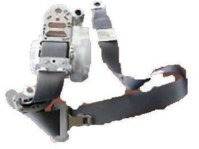 Toyota 73210-04040-E0 Belt Assembly, Front Seat Outer, Passenger Side GREY