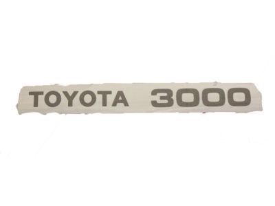 Toyota 11286-46060 Plate,  Engine Specification