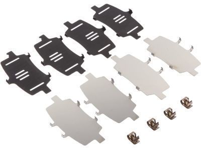 Toyota 04946-42030 Shim Kit, Anti Squeal(For Rear Disc Brake)