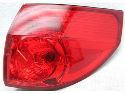 Toyota 81551-AE020 Lens & Body, Rear Combination Lamp, Passenger Side