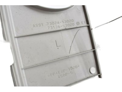 Toyota 73024-53020-B0 Belt & Retractor Upper Cover