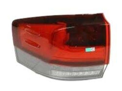 Toyota 81551-06850 Lens & Body, Rear Combination Lamp, Passenger Side