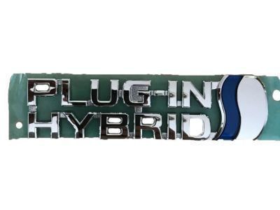 Toyota Prius Plug-In Emblem - 75374-47070