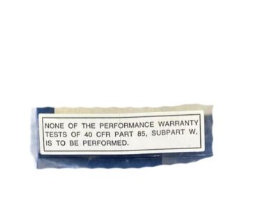 Toyota 11282-21010 Caution Label