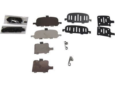 Toyota 04945-06080 Shim Kit,  Anti Squeal(For Rear Disc Brake)