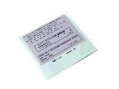 Toyota 13564-10010 Caution Label