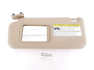 Toyota 74320-42501-E1 Sunvisor