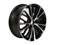 Toyota 42611-06E10 Wheel, Alloy, Silver/Black