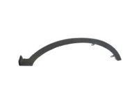 Toyota 75696-0R030 Wheel Opening Molding Pad, Black/Gray, Rear