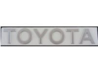 Toyota PT211-V6980-28 Logo, V6IN. Silver