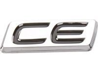 Toyota 75444-1A780 Nameplate, Chrome, Rear