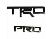 Toyota PT413-00150 TRD PRO Badge For C Pillars. Exterior Emblem.