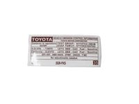 Toyota 74541-08052 Label, Body Caution