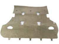 Toyota 58570-60771-A1 Trunk Carpet, Rear