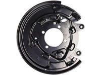 Toyota 46504-06080 Backing Plate, Driver Side Toyota 46504-06080 Backing Plate, Driver Side