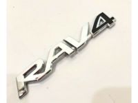 Toyota 75431-0R070 Nameplate, Silver, Rear