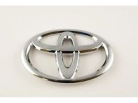 Toyota 75431-02080 Emblem, Silver