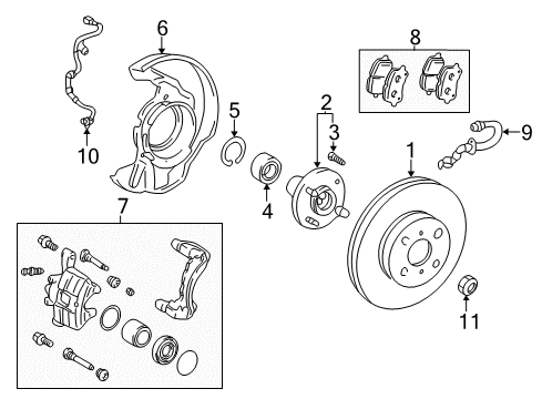 Toyota 44050-12190 Actuator Assy, Abs & Traction