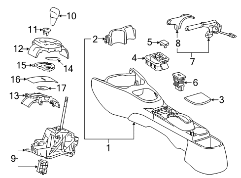 Toyota 33820-52790 Cable Assembly, TRANSMIS