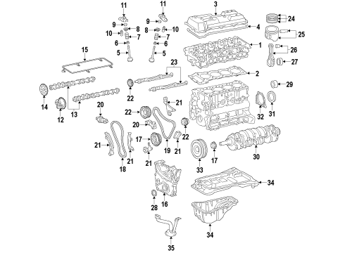 Toyota 13050-75010 Gear Assy, Camshaft Timing