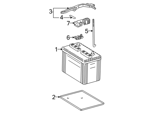 Toyota 82122-04051 Wire, Engine