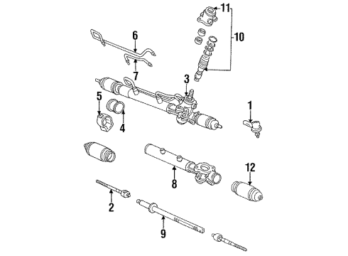 Toyota 44201-33030 Valve Sub-Assy, Power Steering Control