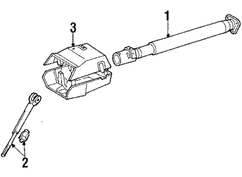 Toyota 45210-14070 Shaft Sub-Assembly, Steering Main