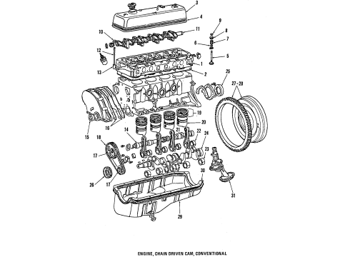 Toyota 13715-24013 Valve, Exhaust