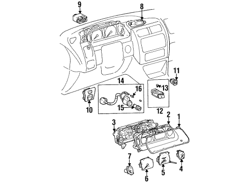 Toyota 83243-07010 Gauge Sub-Assy, Fuel Receiver