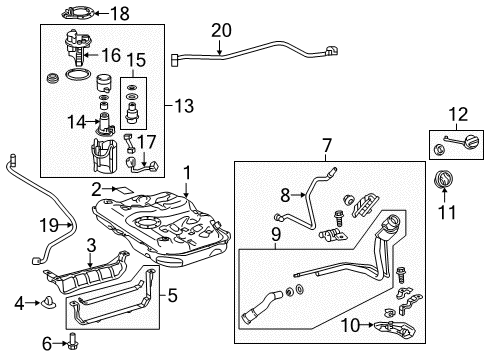 Toyota 89570-33040 Computer Assembly, Fuel