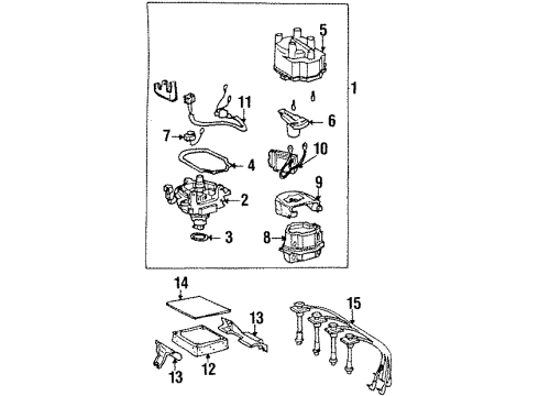 Toyota 89420-0W040 Sensor Assembly, Vacuum