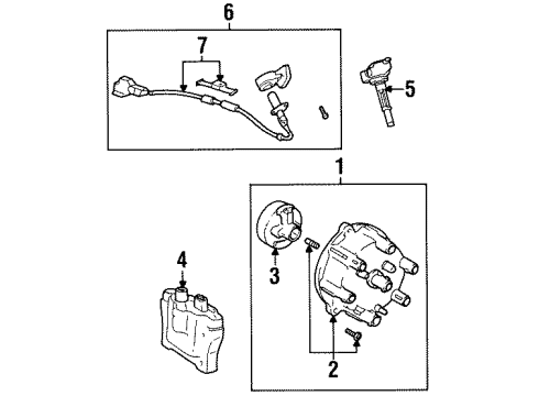 Toyota 19100-65020 Distributor Assembly