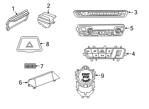 Toyota 84780-WAA02 Controller Assembly, Rem