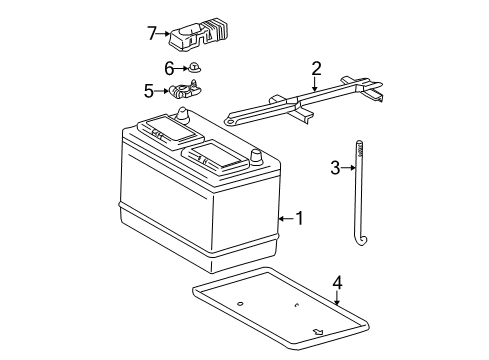 Toyota 82122-34021 Wire, Engine