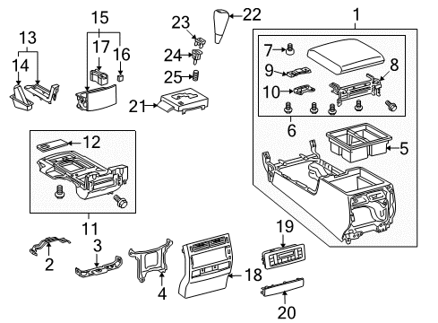 Toyota 55900-60G10 Control Assy, Air Conditioner