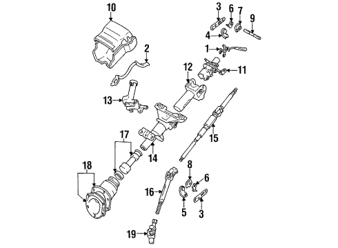 Toyota 84112-80016 Switch Assembly, Light Control