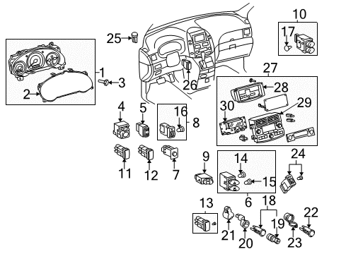 Toyota 83800-08180 Meter Assy, Combination