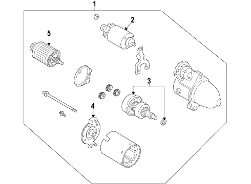 Toyota 28160-21070 ARMATURE Assembly, Starter