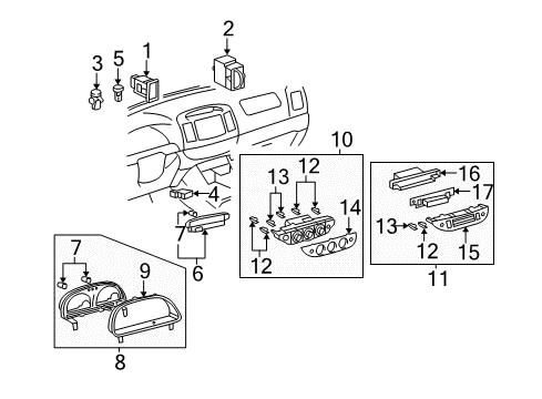 Toyota 55902-06040-E1 Panel Sub-Assy, Air Conditioner