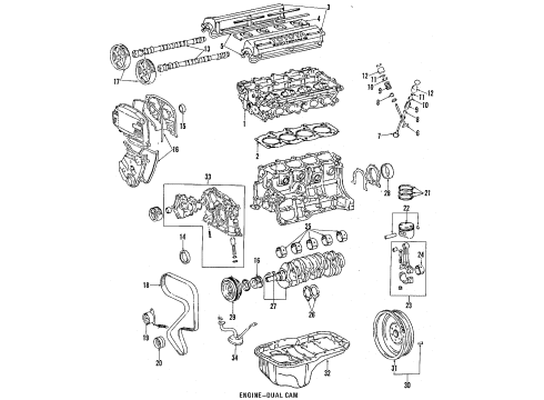 Toyota 11401-79317 Block Sub-Assembly, Cylinder