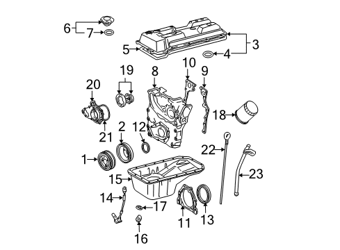 Toyota 89661-04040-84 Ecm Ecu Engine Control Module